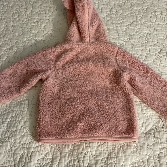 Wonder Nation Teddy Bear Hoodie Fuzzy Fluffy Size 24 Month - Picture 3 of 8